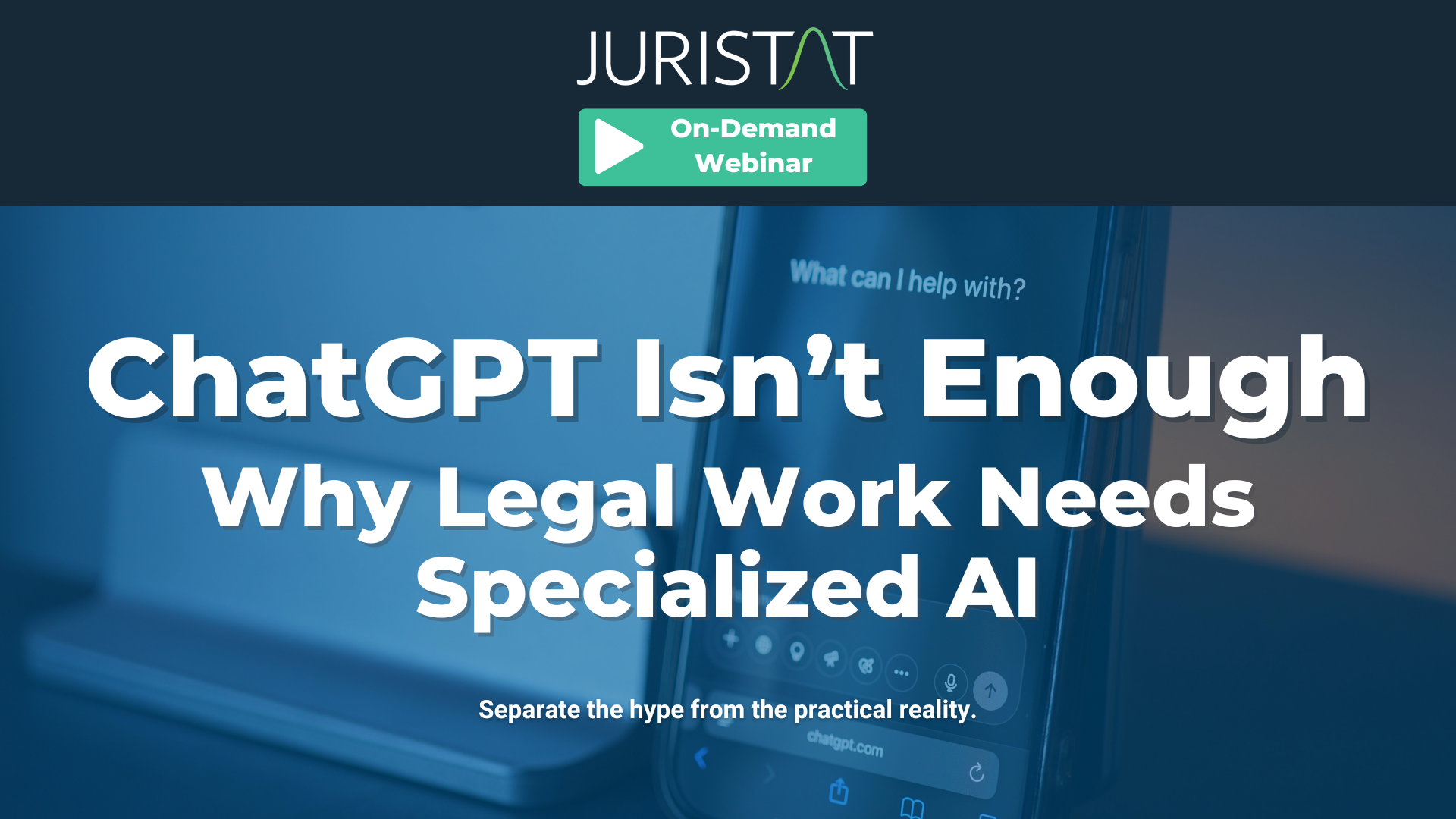 OCT2025 ChatGPT Isnt Enough Webinar Featured Image